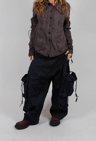 Relaxed Fit Jeans with Pockets in Flamingo Dark  - 2060114