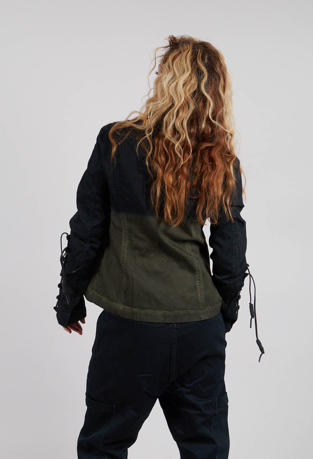 Button Through Jacket in Lagoon Medium - 2061107