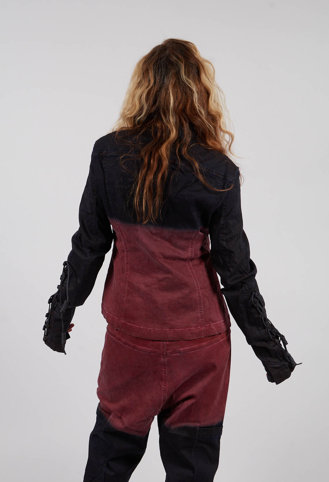 Button Through Jacket in Crab Medium - 2061107