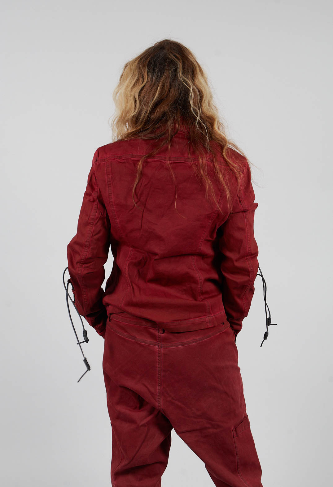 Button Through Jacket in Crab Light - 2061107