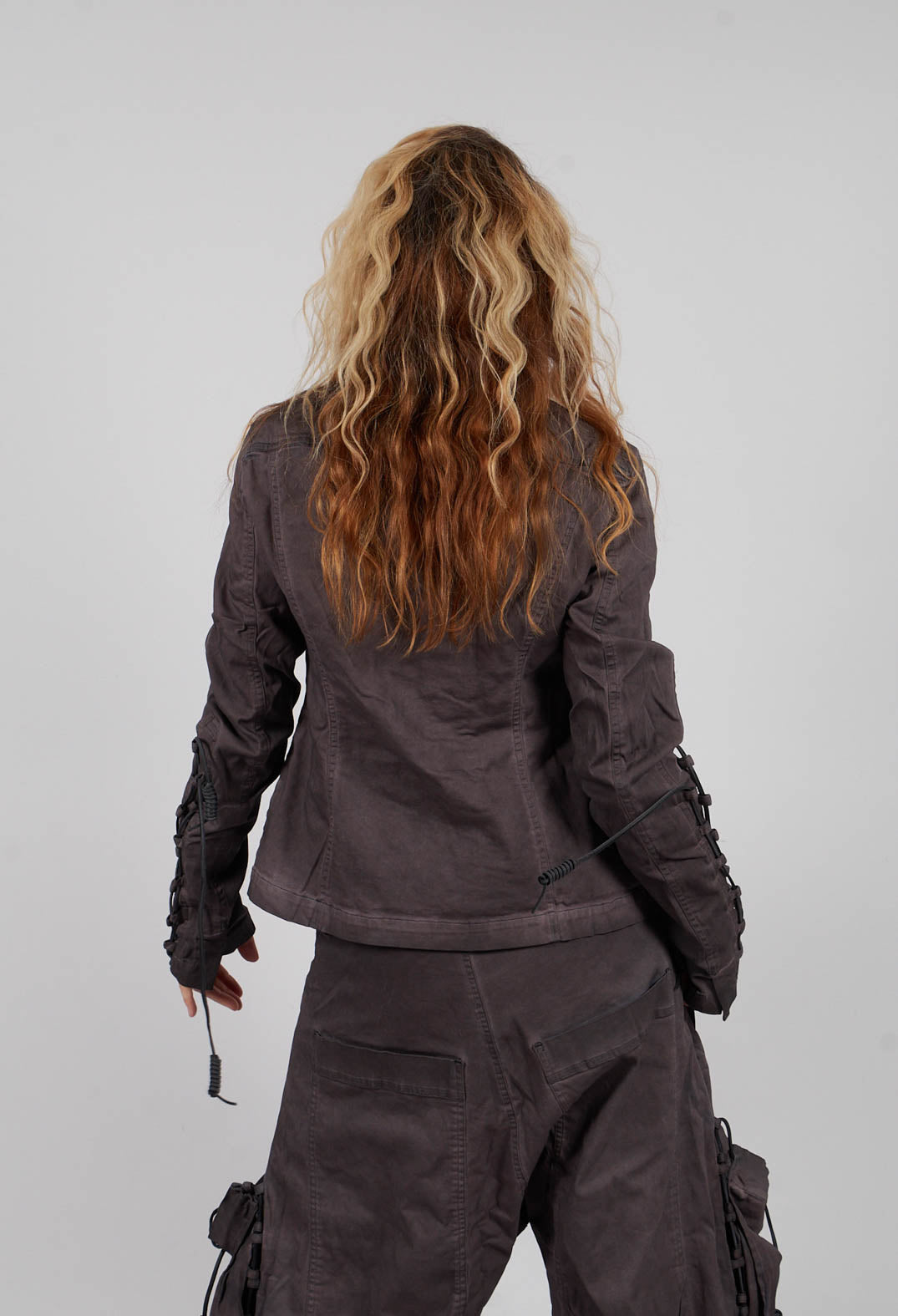 Button Through Jacket in Flamingo Light - 2061107