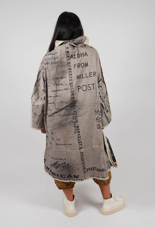 Oversized Dress in Scene Print - 2110911