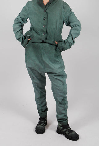 Fitted Jacket in Pine Reverse - 2121101