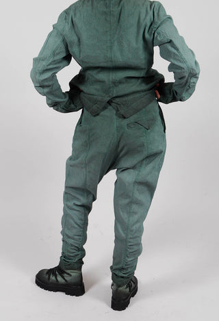 Fitted Jacket in Pine Reverse - 2121101