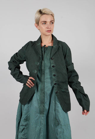 Fitted Jacket in Pine Cloud - 2121101
