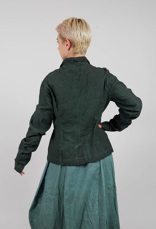 Fitted Jacket in Pine Cloud - 2121101