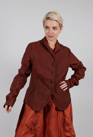 Fitted Jacket in Crab Cloud - 2121101