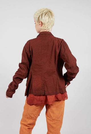 Fitted Jacket in Crab Cloud - 2121101