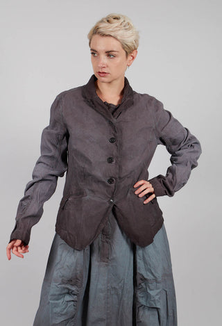 Fitted Jacket in Flamingo Reverse - 2121101
