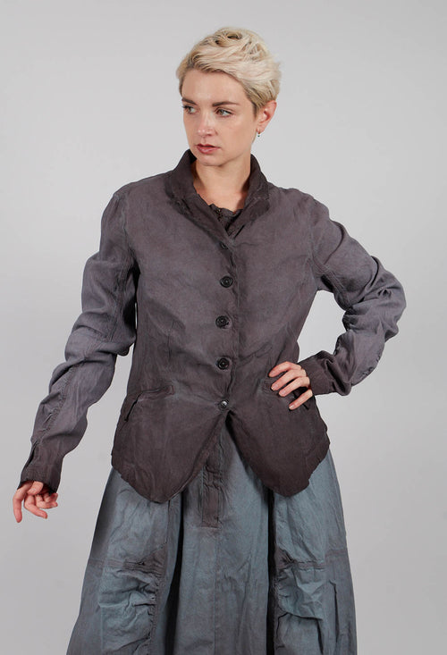 Fitted Jacket in Flamingo Reverse - 2121101