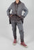 Slim Fit Trousers with Ruched Leg in Flamingo Reverse - 2120104