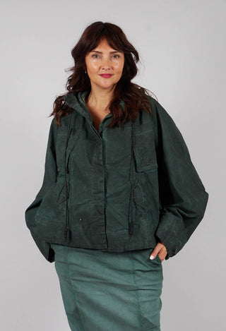 Hooded Jacket in Pine Cloud - 2191105