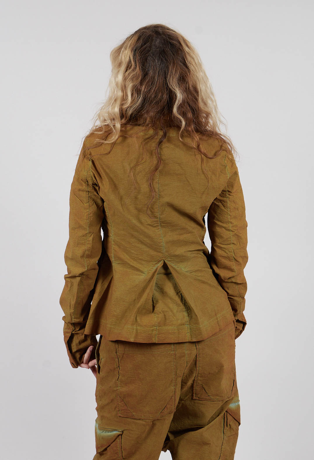 Jacket with Large Patch Pockets in Lagoon Cloud - 2241103