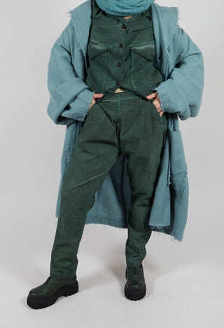 Skinny Leg Trousers in Pine Cloud - 2240104