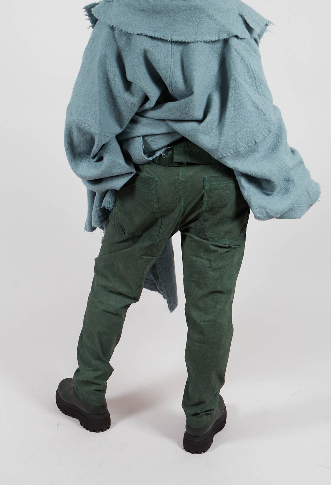 Skinny Leg Trousers in Pine Cloud - 2240104