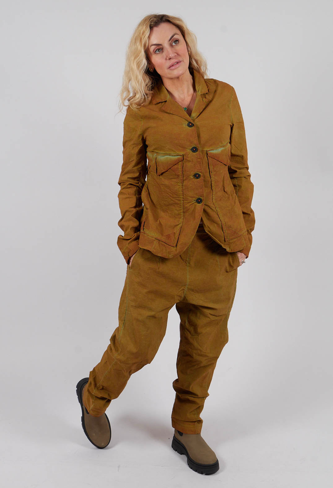 Skinny Leg Trousers in Lagoon Cloud - 2240104