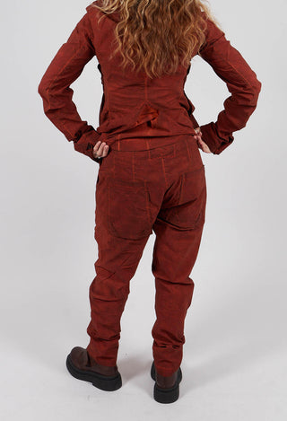 Skinny Leg Trousers in Crab Cloud - 2240104