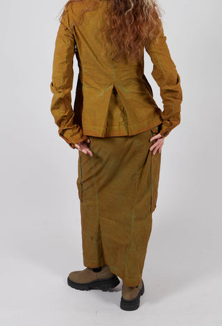 Pencil Skirt with Large Pockets in Lagoon Cloud - 2240308