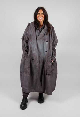 Oversized Coat in Flamingo Cloud - 2381202