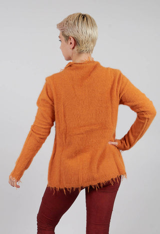 High Neck Jumper in Sun - 2440701