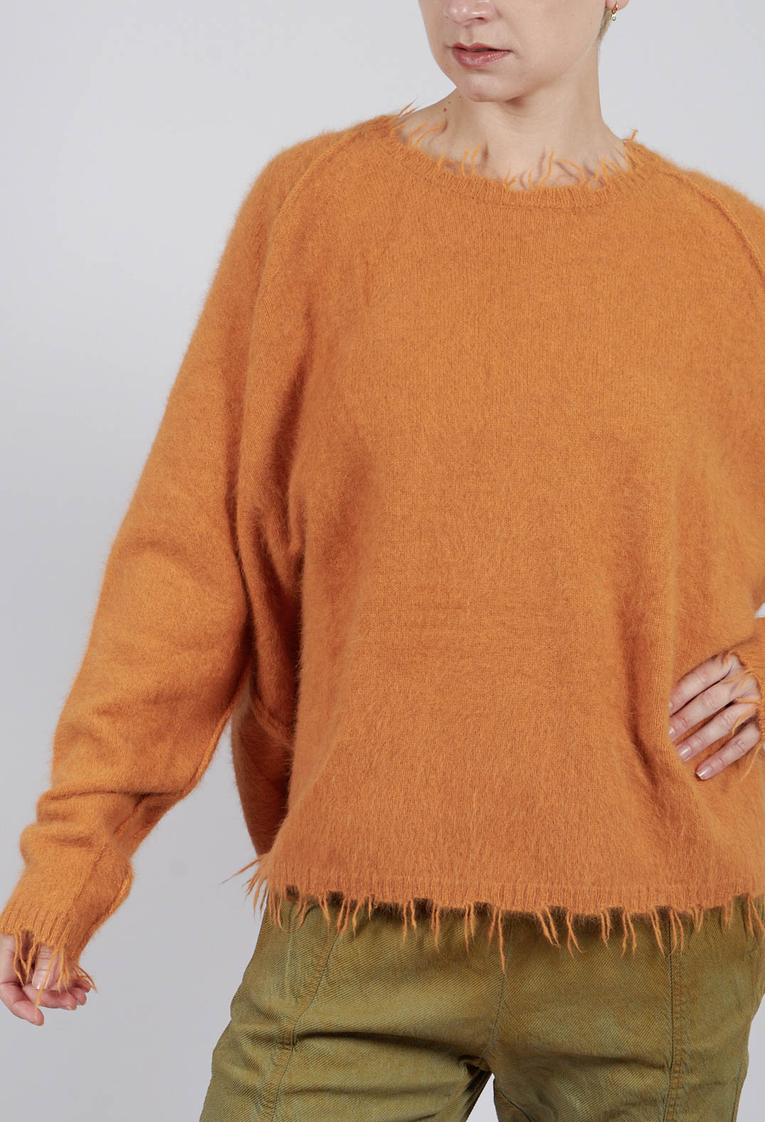 Loose Fit Jumper in Sun - 2440703
