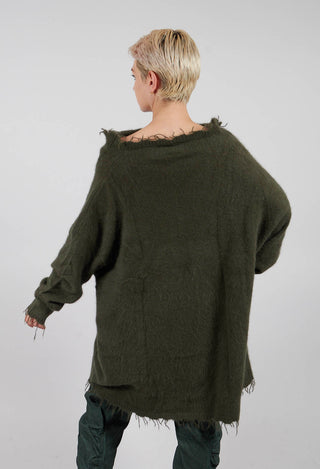 Knitted Tunic in Pine - 2447004