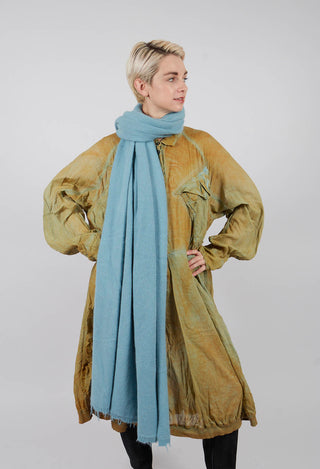 Knitted Scarf in Lagoon - 2447707