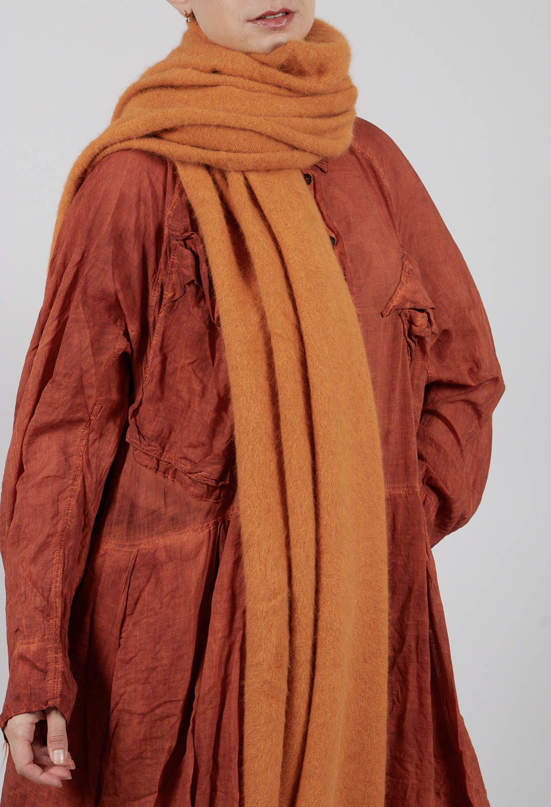 Knitted Scarf in Sun - 2447707