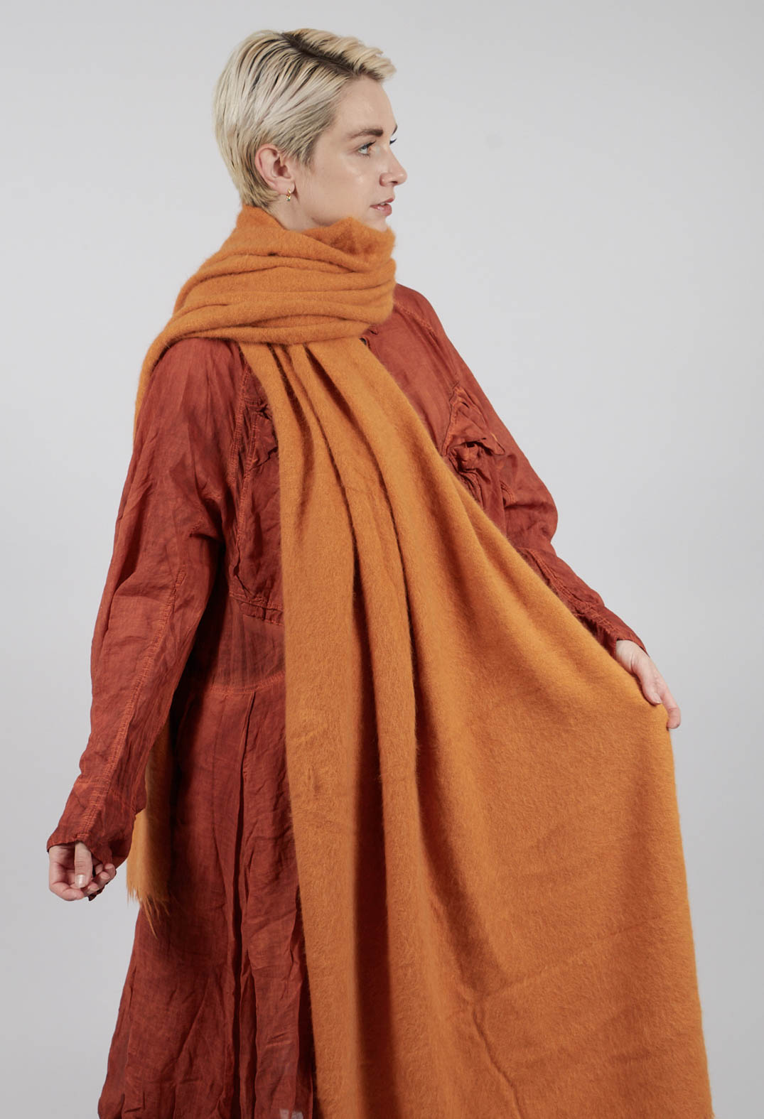 Knitted Scarf in Sun - 2447707