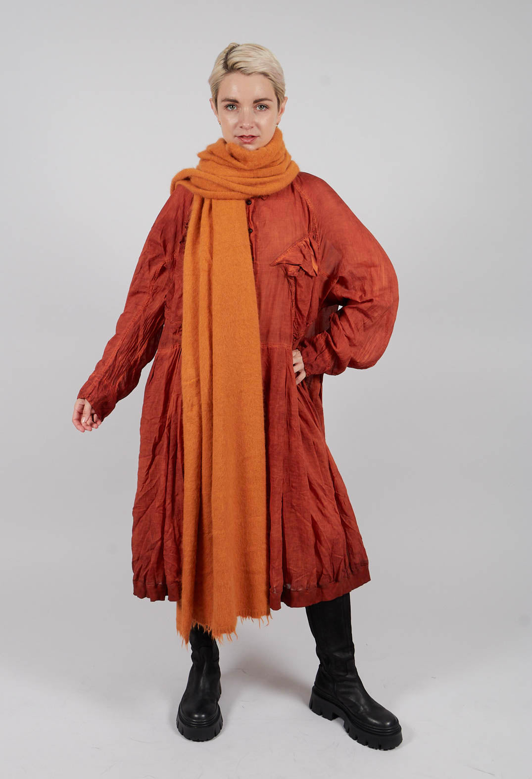 Knitted Scarf in Sun - 2447707