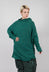 Relaxed High Neck Tunic in Light Palm Mel - 2467003