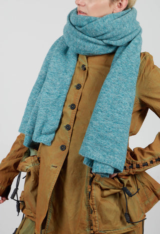 Knitted Scarf in Lagoon Mel - 2467706