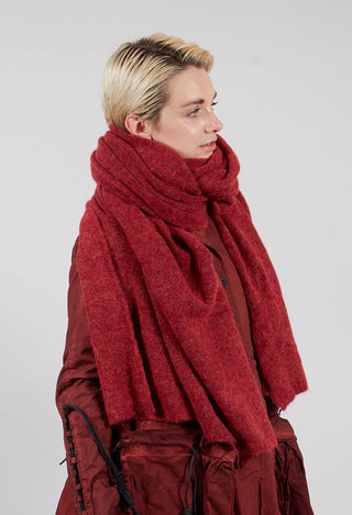 Knitted Scarf in Crab Mel - 2467706