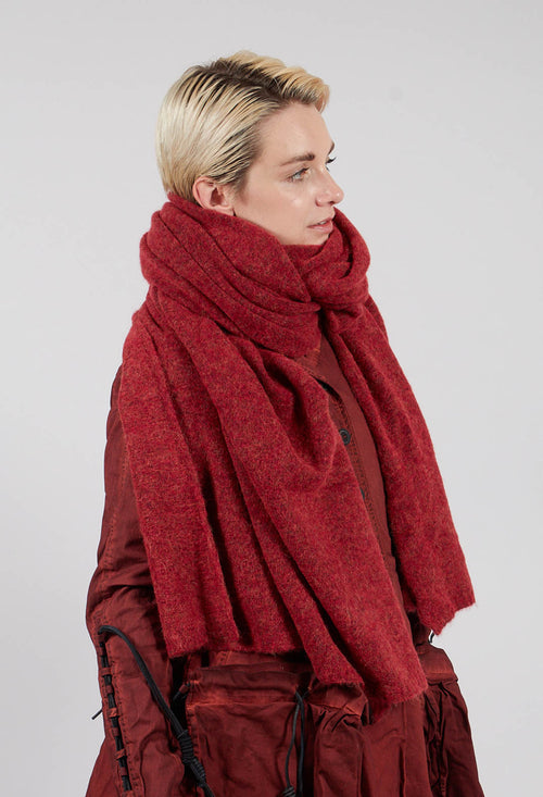 Knitted Scarf in Crab Mel - 2467706