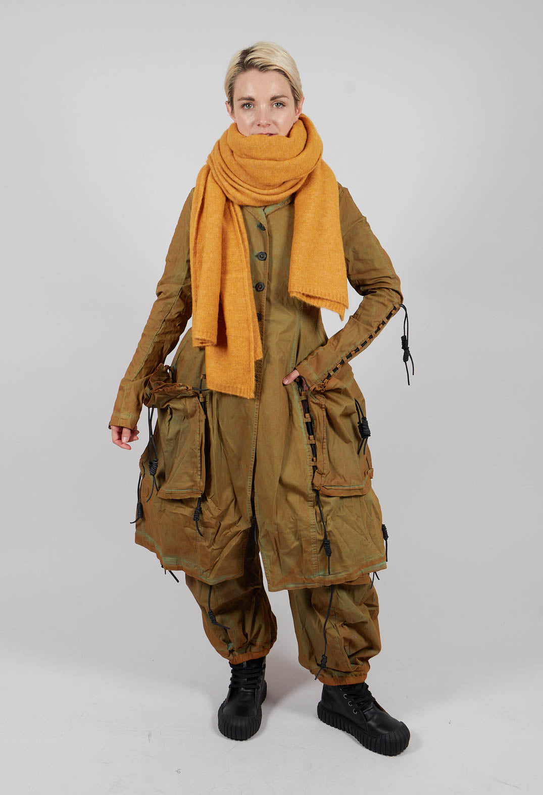 Knitted Scarf in Light Sun Mel - 2467706