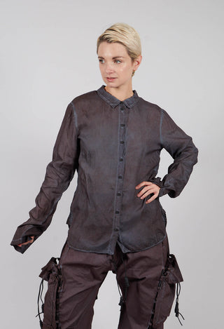Button Through Blouse in Flamingo Cloud - 2470402