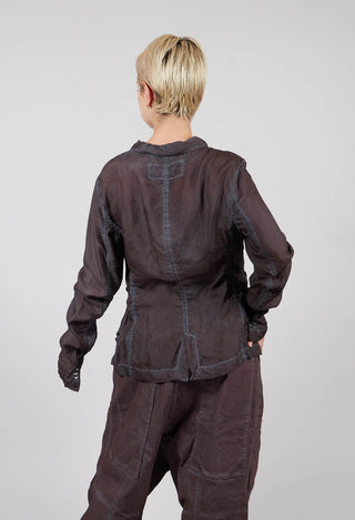 Button Up Jacket in Flamingo Cloud - 2471105