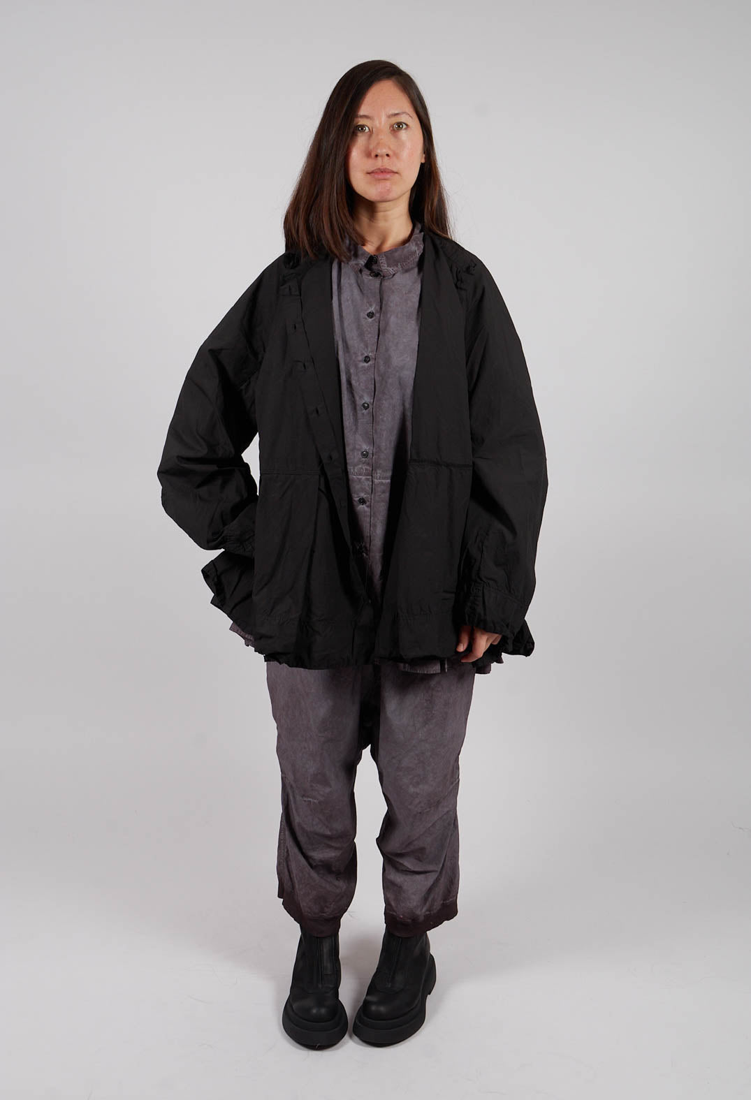 Relaxed Fit Blouse in Black - 2530401