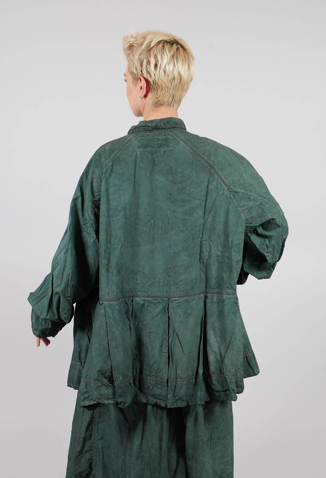 Relaxed Fit Blouse in Pine Cloud - 2530401