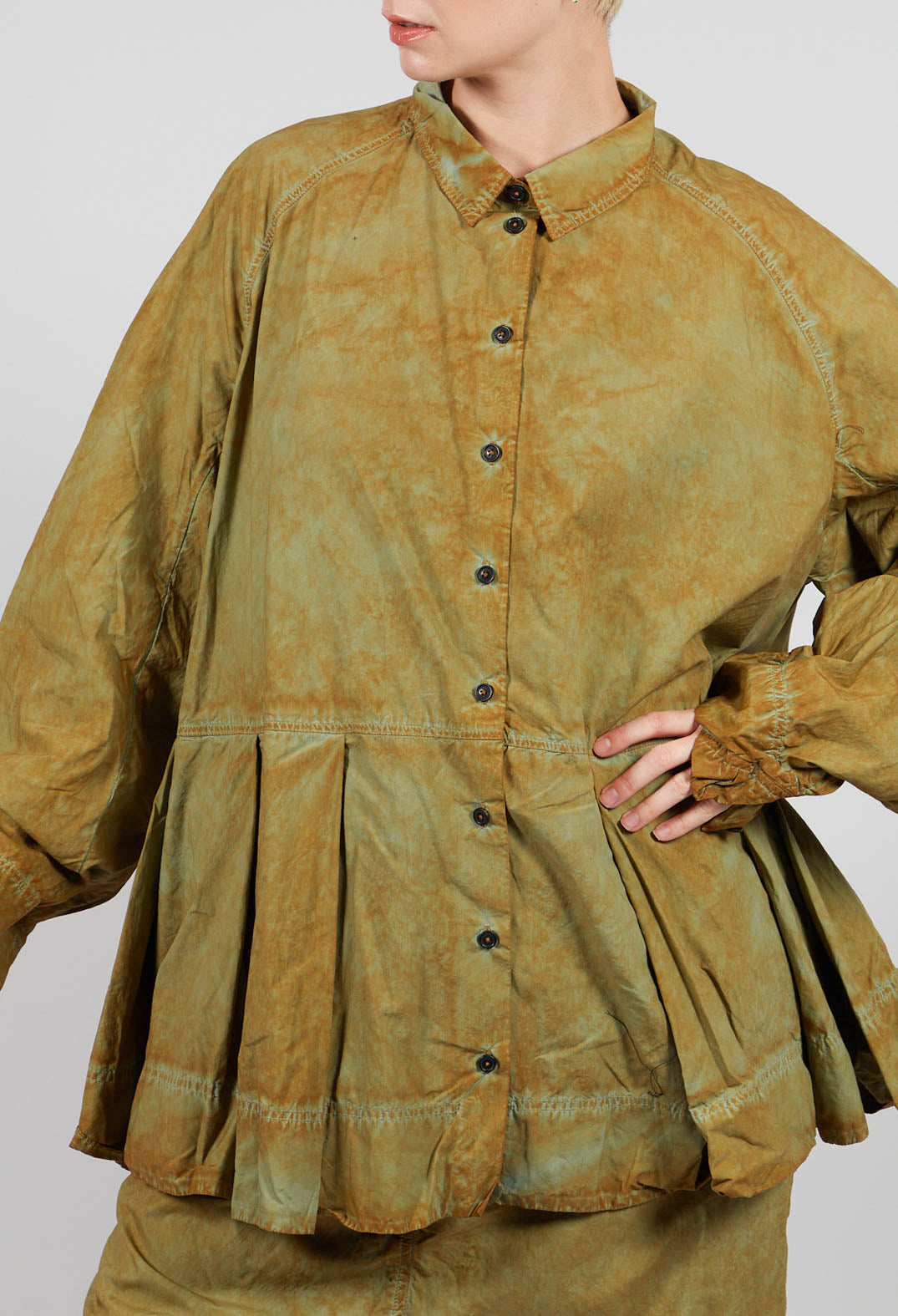 Relaxed Fit Blouse in Lagoon Cloud - 2530401
