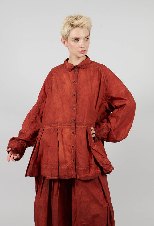 Relaxed Fit Blouse in Crab Cloud - 2530401