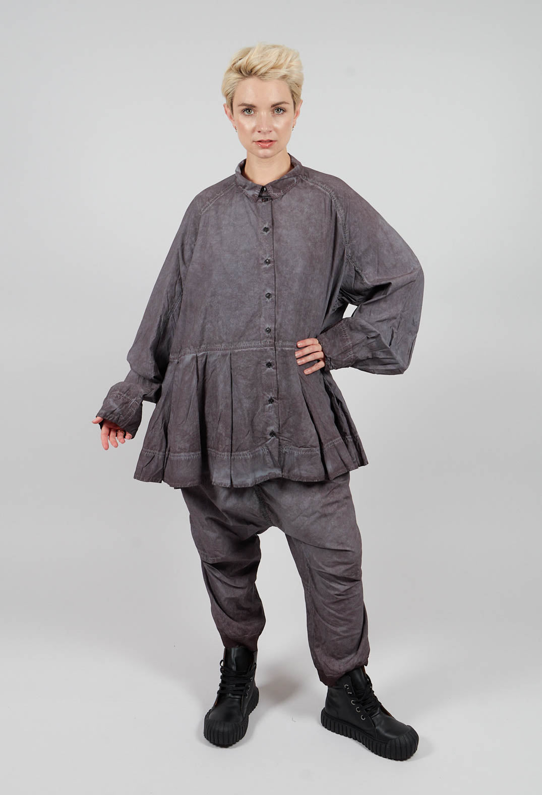 Relaxed Fit Blouse in Flamingo Cloud - 2530401