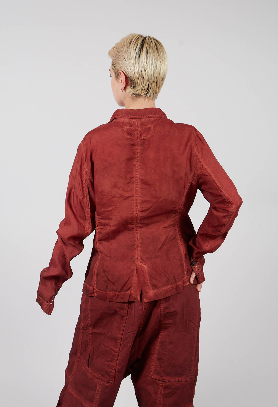 Button Up Jacket in Crab Cloud - 2471105