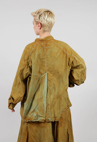 Relaxed Fit Shacket in Lagoon Cloud - 2530402