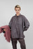 Relaxed Fit Shacket in Flamingo Cloud - 2530402