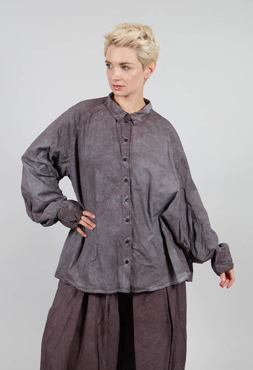 Relaxed Fit Shacket in Flamingo Cloud - 2530402