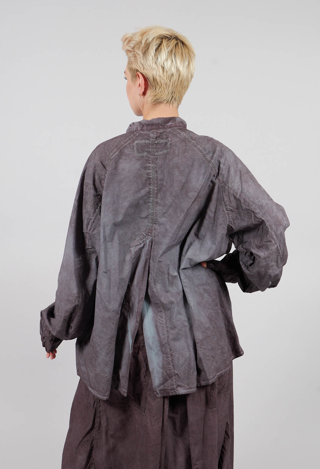Relaxed Fit Shacket in Flamingo Cloud - 2530402