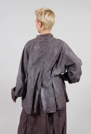 Relaxed Fit Shacket in Flamingo Cloud - 2530402