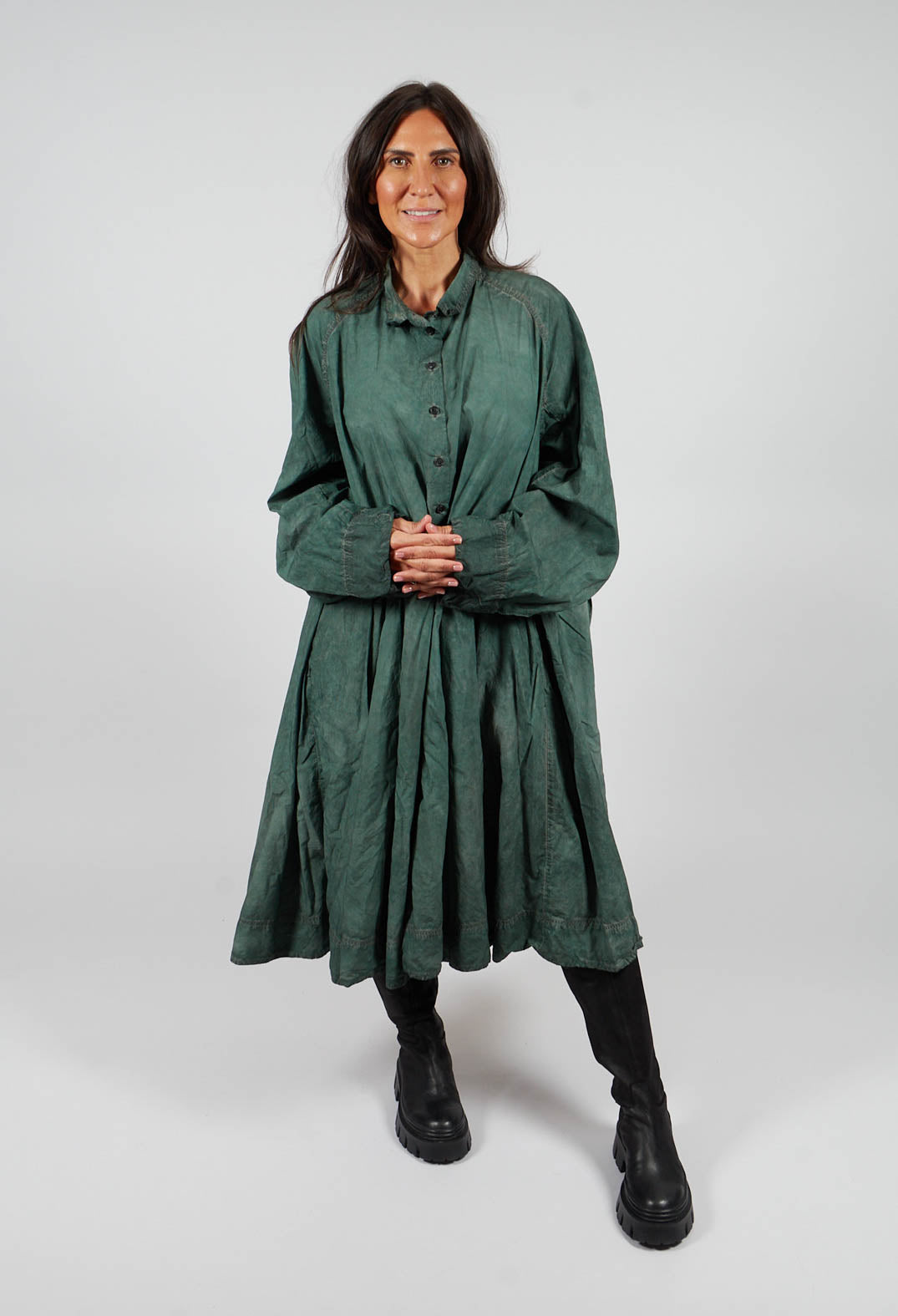 Relaxed Fit Dress in Pine Cloud - 2530903