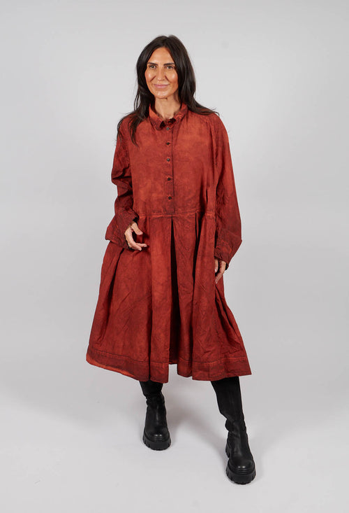 Relaxed Fit Dress in Crab Cloud - 2530903